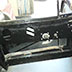 1954 Jaguar XK140 coupe door panel BEFORE restoration pic