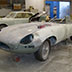 1962 Jaguar XKE BEFORE front body paint