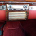 1958 Mercedes 220S Coupe radio wood trim AFTER restoration pic