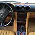 1989 Mercedes 560SL dashboard