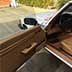 1989 Mercedes 560SL driver door panel