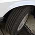 1989 Mercedes 560SL tire