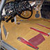 1964 Rolls-Royce Silver Coud III BEFORE front interior restoration